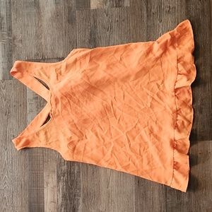 Womens orange tank